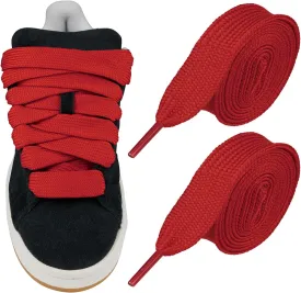 2CM Fat Wide Jumbo Thick Flat Shoe Laces for Campus,Shoelaces Replacement Laces for Sneaker Shoes