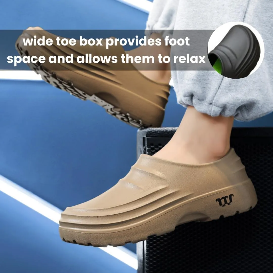 Armadillo Chef Shoes for Men 2025 Newly Slip Resistant, Lightweight Waterproof Armadillo Clogs for Women, Ideal Work Shoes for Kitchens