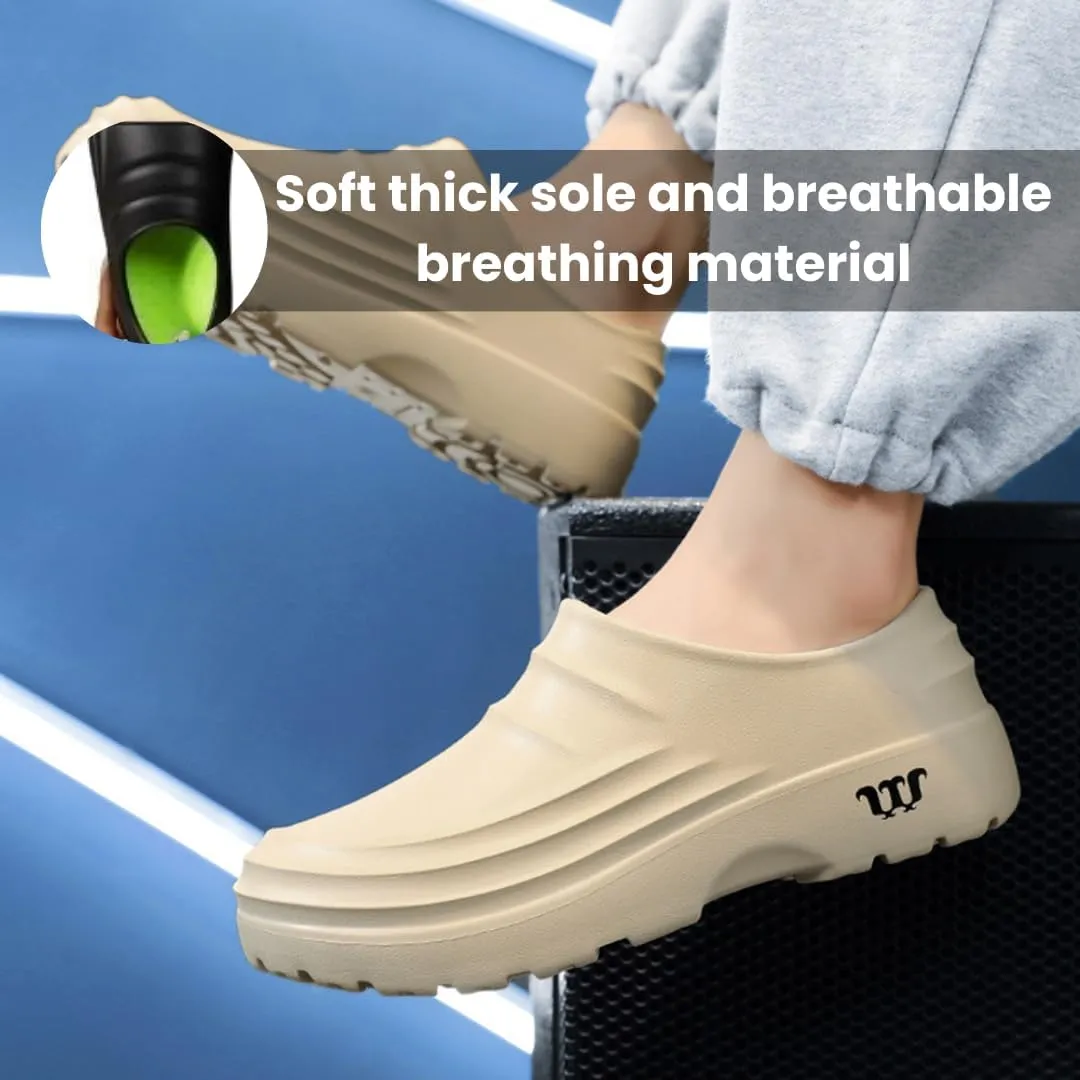 Armadillo Chef Shoes for Men 2025 Newly Slip Resistant, Lightweight Waterproof Armadillo Clogs for Women, Ideal Work Shoes for Kitchens