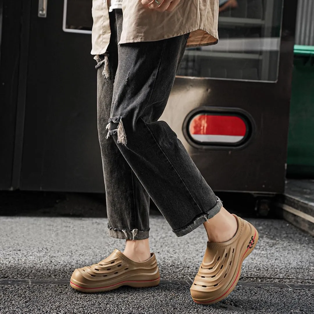 Armadillo Chef Shoes for Men 2025 Newly Slip Resistant, Lightweight Waterproof Armadillo Clogs for Women, Ideal Work Shoes for Kitchens