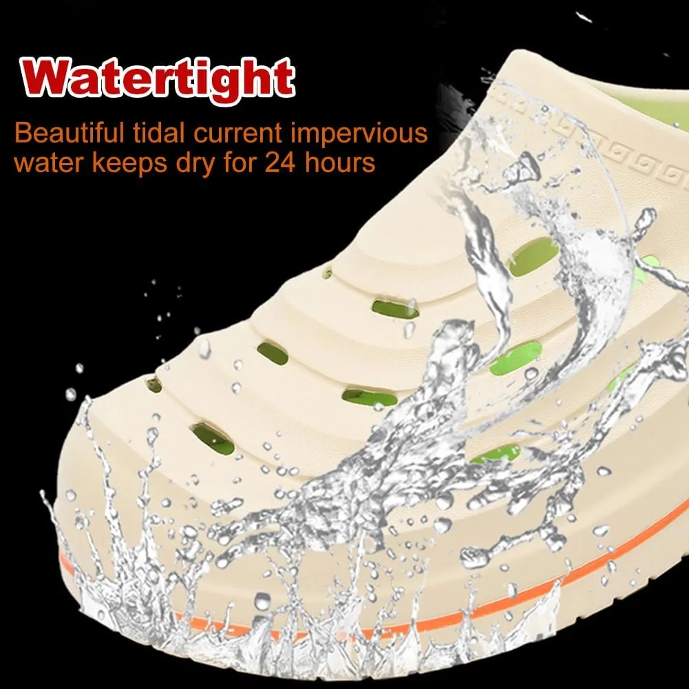 Armadillo Chef Shoes for Men 2025 Newly Slip Resistant, Lightweight Waterproof Armadillo Clogs for Women, Ideal Work Shoes for Kitchens