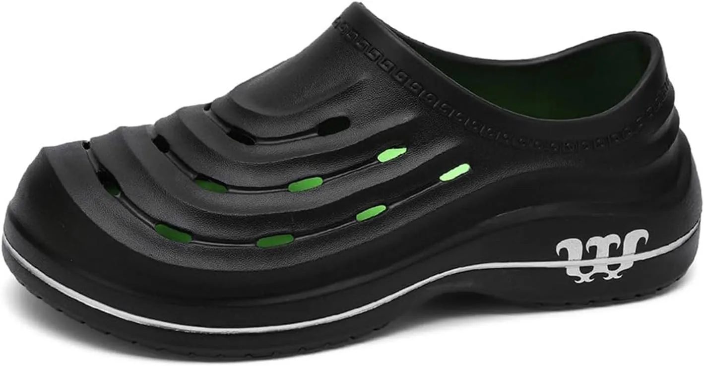 Armadillo Chef Shoes for Men Women Lightweight & Waterproof Non Slip Healthy Clogs Comfortable Oil Resistant Kitchen Garden Nurse Beach Shoes Unisex