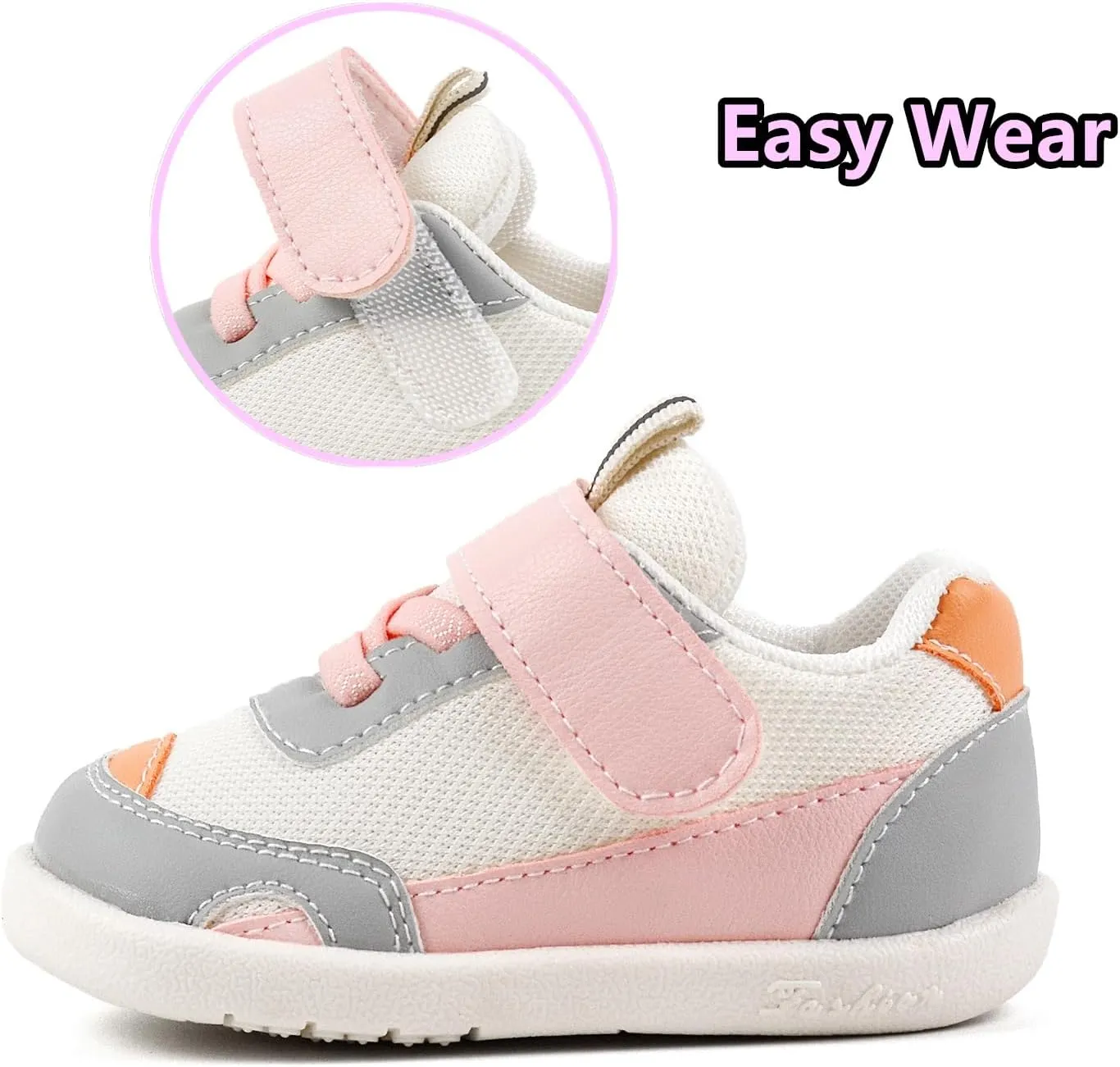 Baby Boy Girl Shoes Infant Non Slip Sneakers Breathable Lightweight Toddler First Walking Shoes 6 12 18 24 Months
