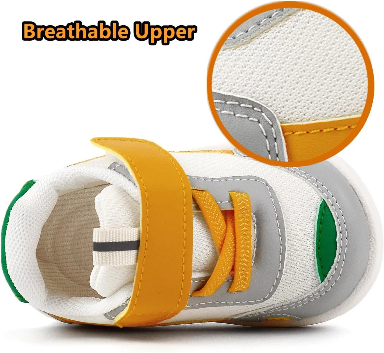 Baby Boy Girl Shoes Infant Non Slip Sneakers Breathable Lightweight Toddler First Walking Shoes 6 12 18 24 Months