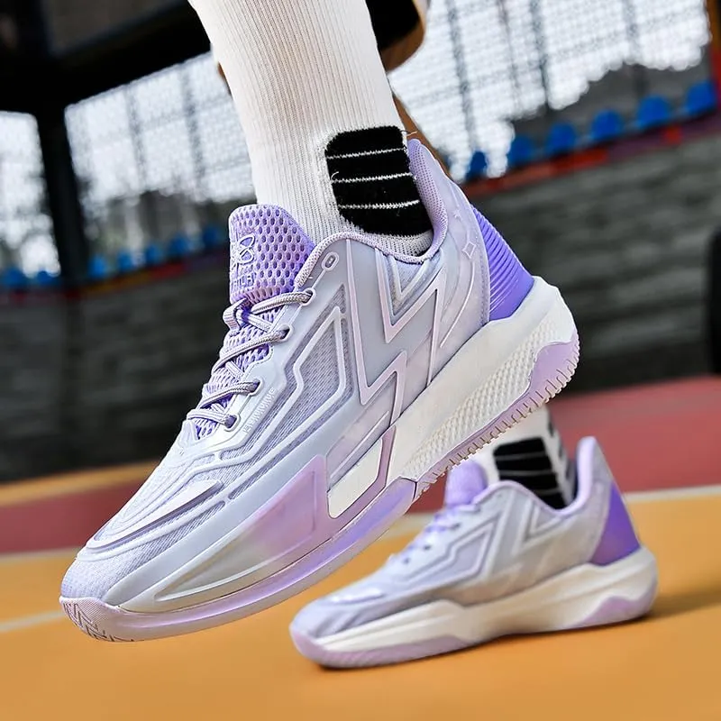 Basketball Shoes for Women Men Fashion Volleyball Sneakers Breathable Comfortable Colorful Sport Non Slip Shoe