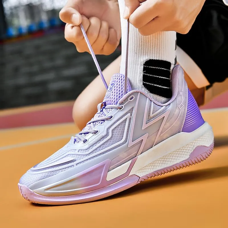 Basketball Shoes for Women Men Fashion Volleyball Sneakers Breathable Comfortable Colorful Sport Non Slip Shoe