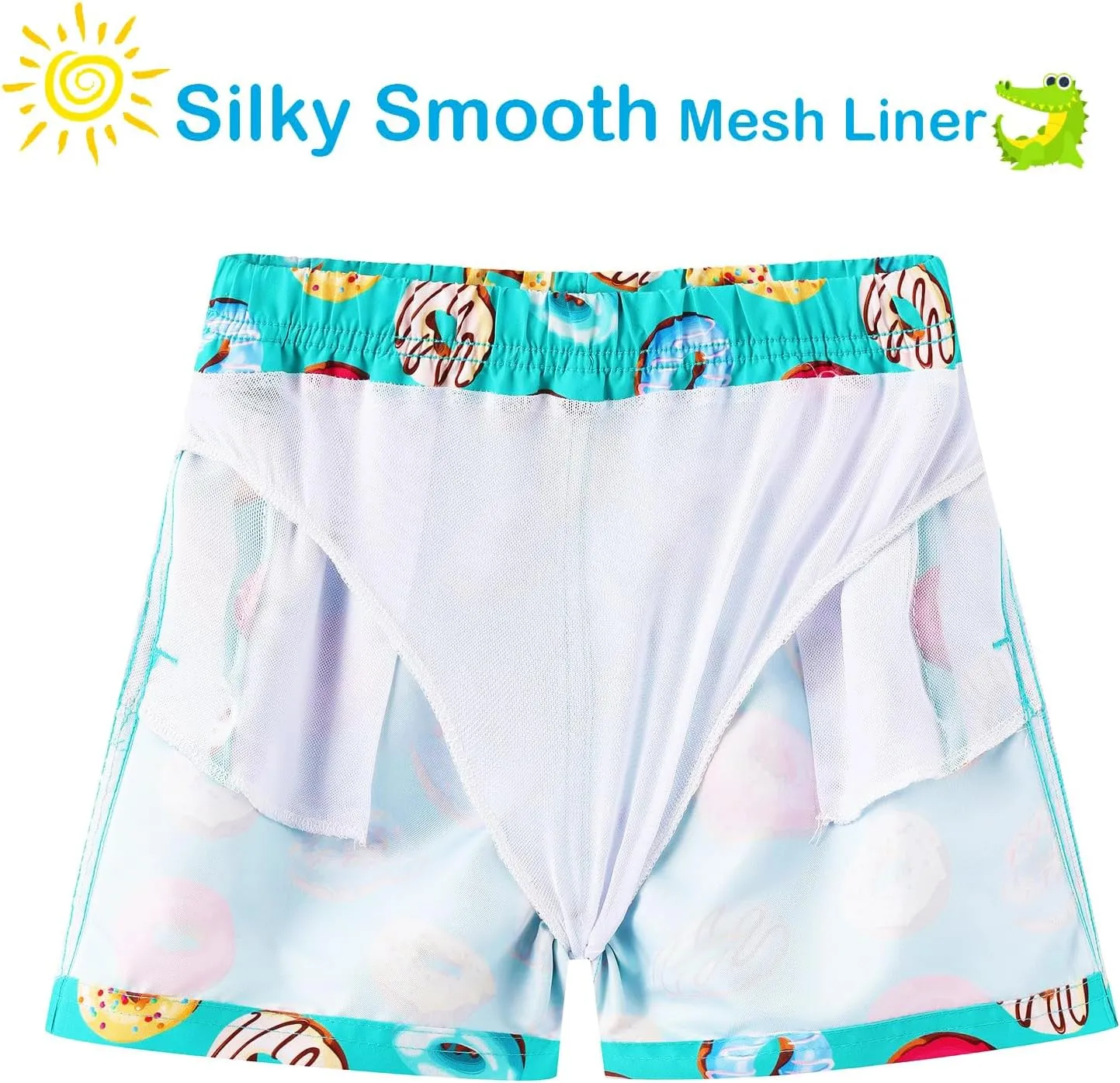 Boys' Swim Trunks - Toddler Swimsuit Shorts