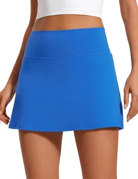 CRZ YOGA Butterluxe Skirts for Women High Waisted A Line Tennis Golf Athletic Casual Skorts with Pockets