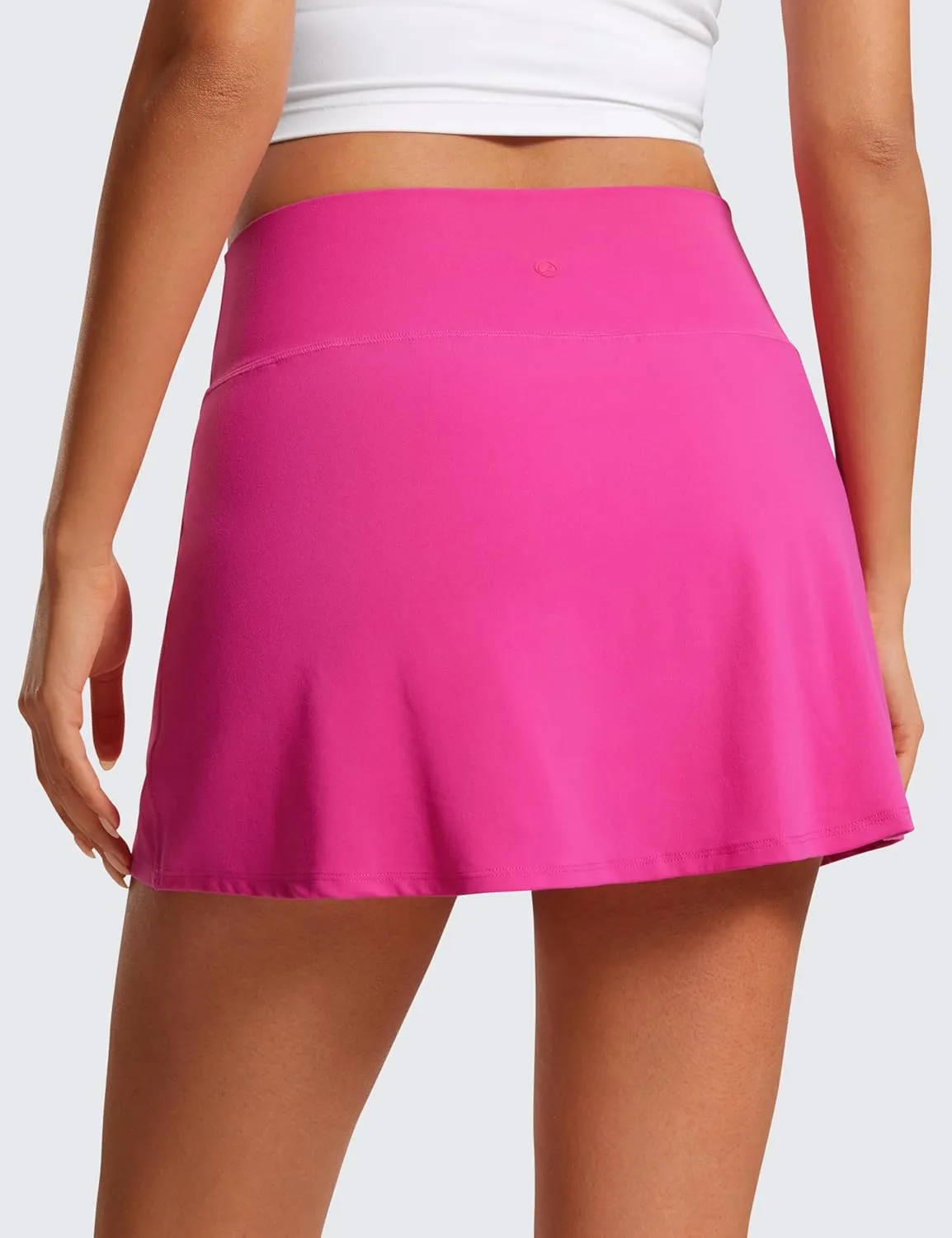 CRZ YOGA Butterluxe Skirts for Women High Waisted A Line Tennis Golf Athletic Casual Skorts with Pockets