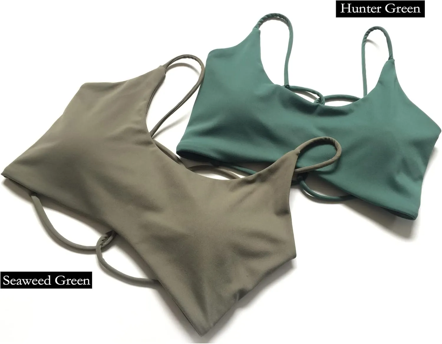 Danysu Backless Sports Bra Soft Workout Tops with Removable Padded Yoga Training Bras Strappy Going Out Top