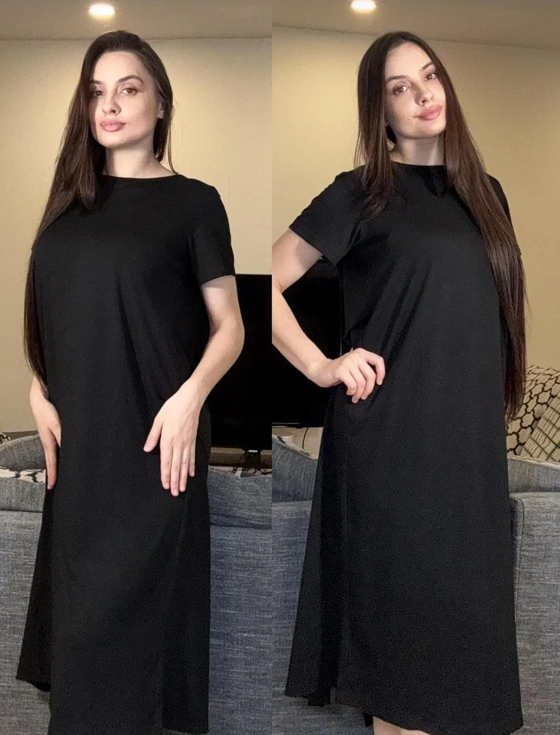 Deyeek Open Back Hospital Gowns for Women Post Shoulder Surgery Dress Adaptive Clothing Night Robes for Spinal Recovery