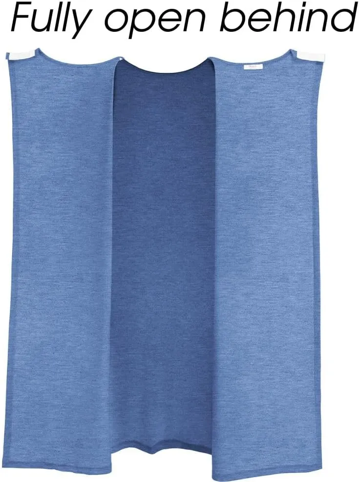 Deyeek Open Back Hospital Gowns for Women Post Shoulder Surgery Dress Adaptive Clothing Night Robes for Spinal Recovery