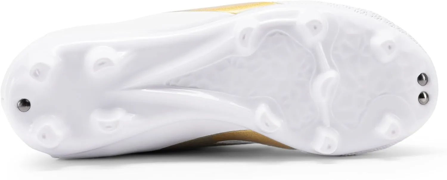 DREAM PAIRS Boys Girls Soccer Cleats Youth Firm Groud Outdoor Sport Athletic High Top Football Shoes for Little/Big Kid