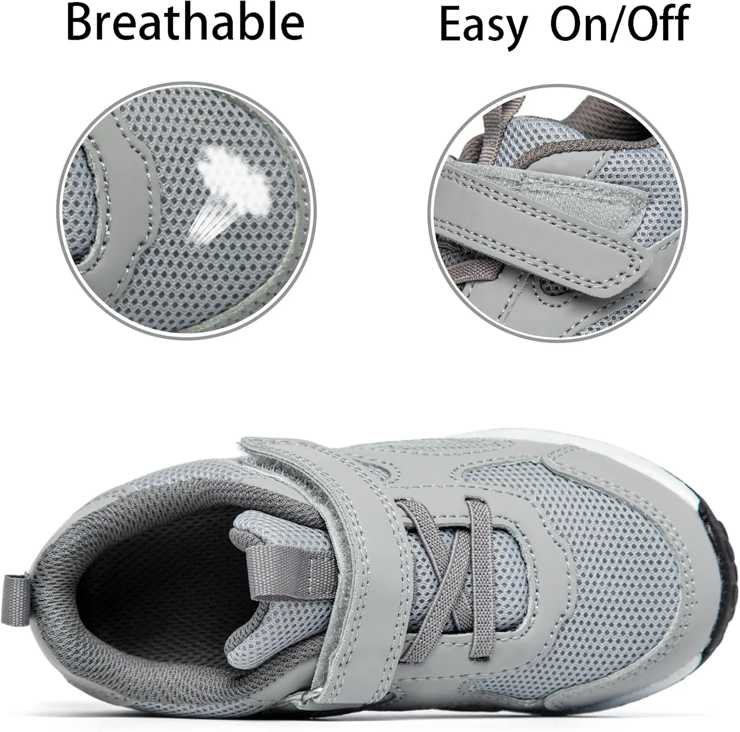 Floranate Light Up Toddler Boys Girls Shoes LED Flashing Lightweight Tennis Walking Sneakers for Toddler and Little Kid