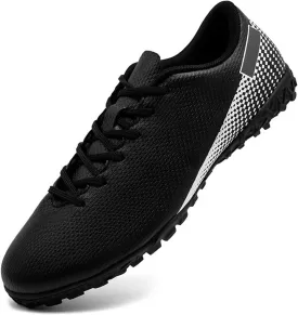 HaloTeam Men's Soccer Shoes Cleats Professional High-Top Breathable Athletic Football Boots for Outdoor Indoor TF/AG 3US-11US