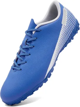 HaloTeam Men's Soccer Shoes Cleats Professional High-Top Breathable Athletic Football Boots for Outdoor Indoor TF/AG 3US-11US