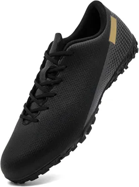 HaloTeam Men's Soccer Shoes Cleats Professional High-Top Breathable Athletic Football Boots for Outdoor Indoor TF/AG 3US-11US