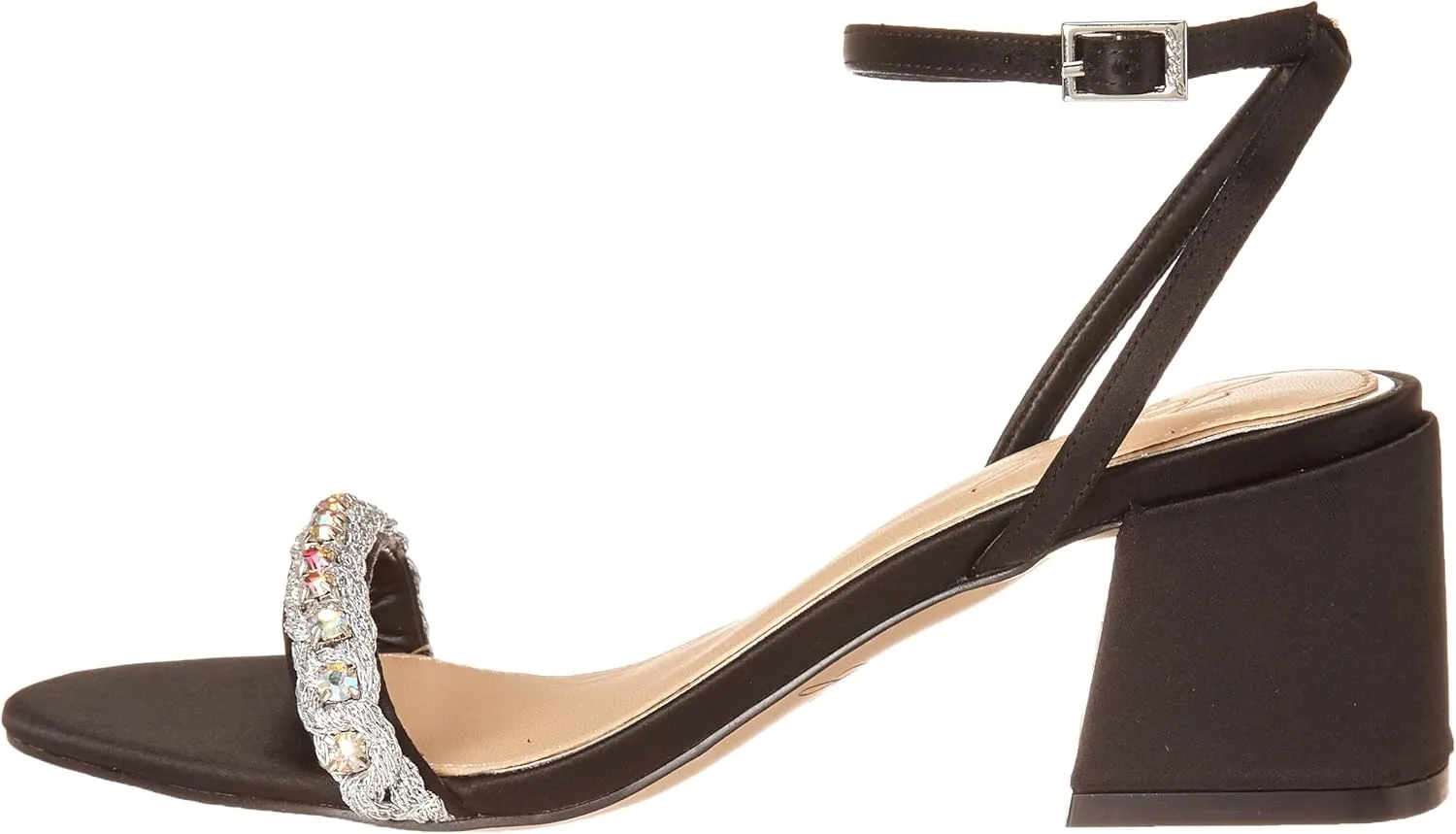 Jewel Badgley Mischka Women's Ornamented Sandal Heeled