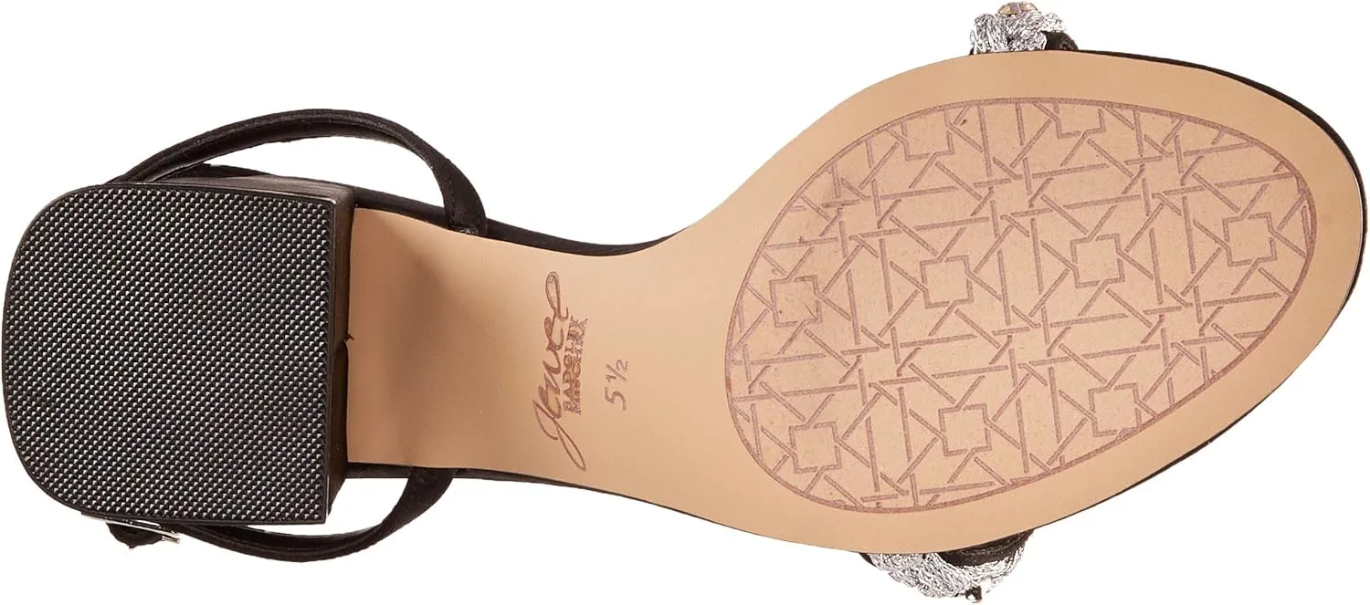 Jewel Badgley Mischka Women's Ornamented Sandal Heeled