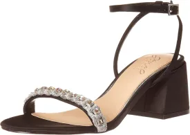 Jewel Badgley Mischka Women's Ornamented Sandal Heeled