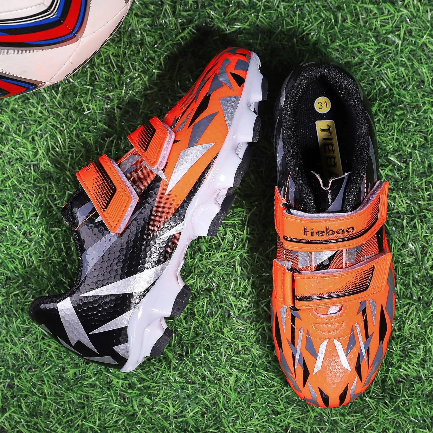 Kids Football Boots Outdoor Sport HG/AG Sneakers Boys Girls Artificial Ground Soccer Cleats Trainning Shoes