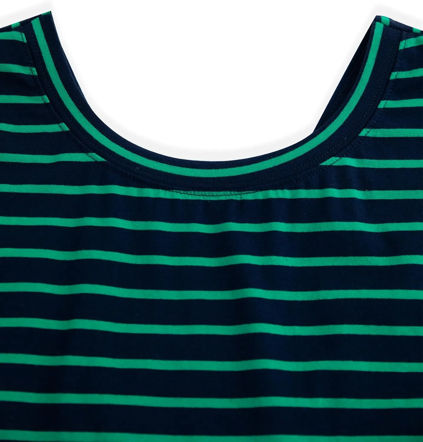 LilyCoco Womens Striped Open Back Tops Criss Cross Back Batwing Sleeve T Shirt