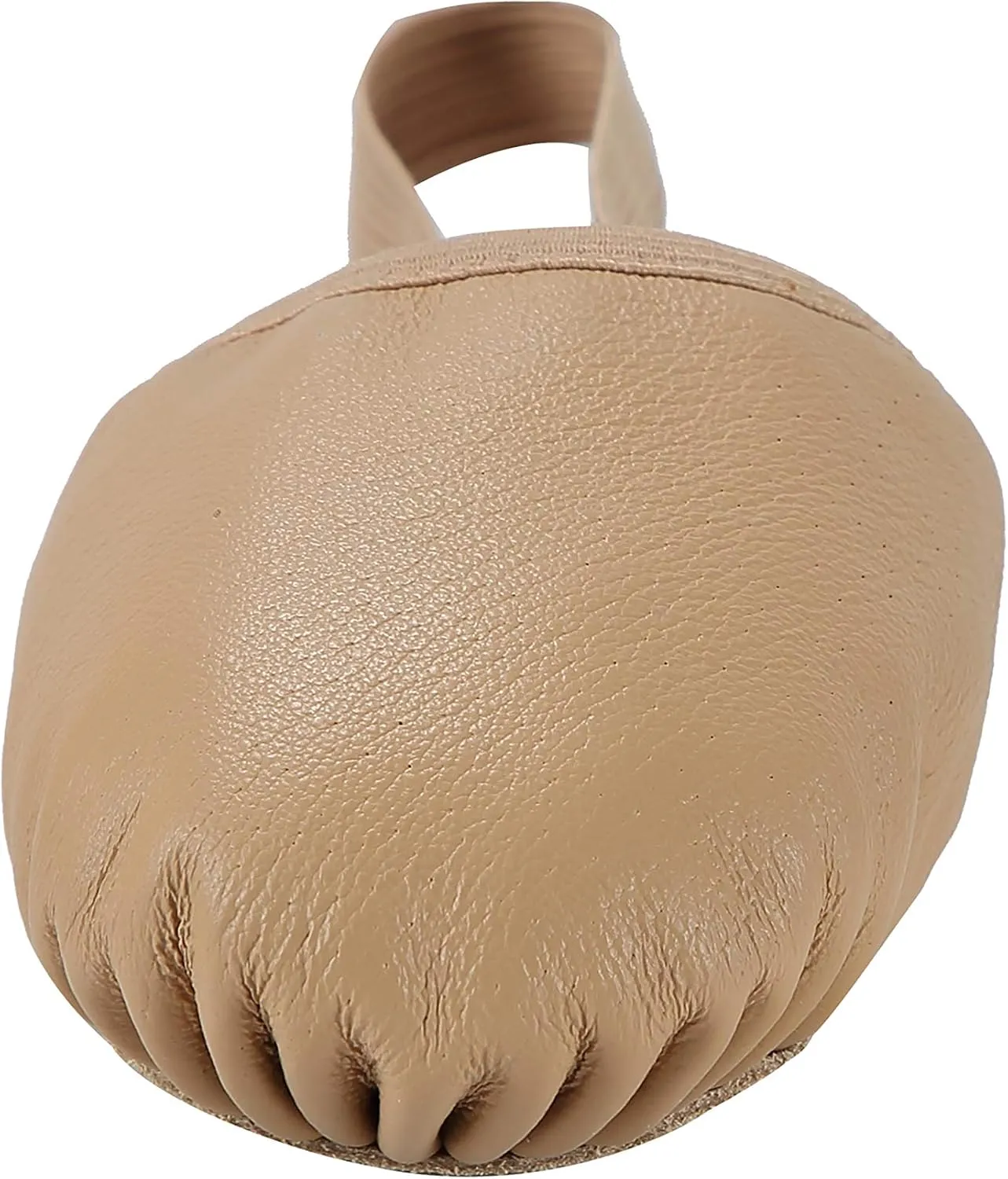 Linodes Leather Pirouette Half Sole Jazz Ballet Dance Shoe Turning Shoes for Women and Girls