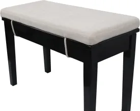 Loveboat Washable Bench Cushion, Non-Slip Bench Pad for Shoe Storage, Window, Piano, Dining 36"x14"x2" Milky White