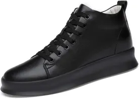 Men's 3" (8cm) Taller Elevator Shoes Fashion Sneaker with Invisible Height Increase Insoles