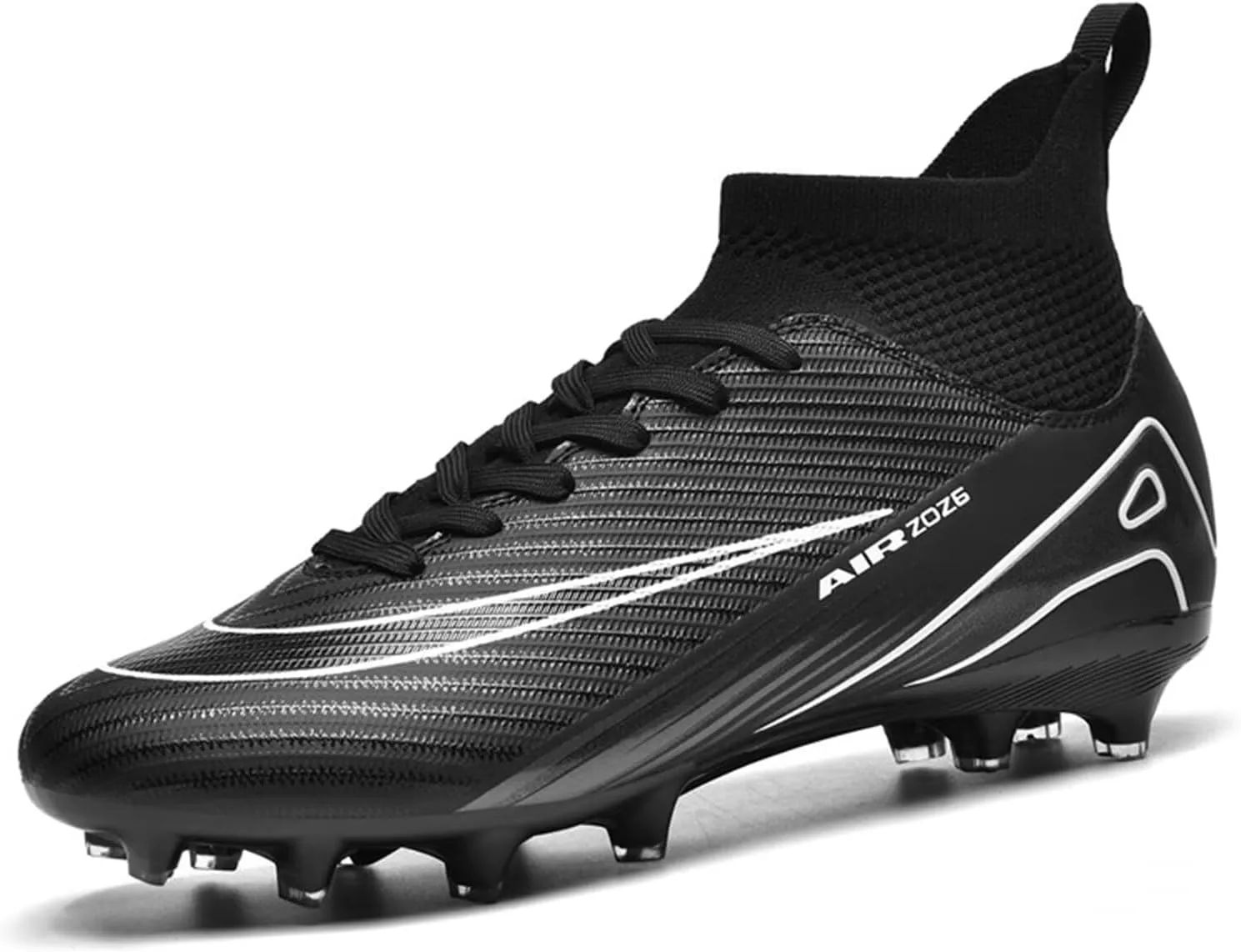 Mens Soccer Cleats Womens Football Shoes High Tops Non Slip Spikes Indoor Outdoor Youth Baseball Lacrosse Sneaker