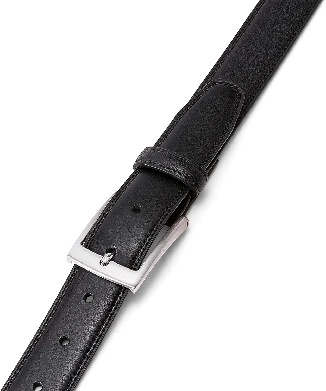 MILORDE Men's Genuine Leather Dress Belt, Handmade, 100% Cow Leather, Fashion & Classic Designs for Work Business and Casual