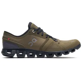 On Men's Cloud X 3 Sneakers, Hunter | Black, 12 Medium US