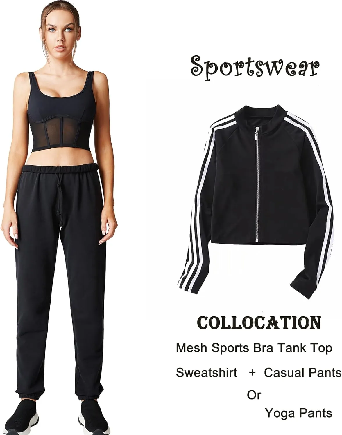 Open Back Padded Built-in Sports Bra Longline Sports Bras Low Back Yoga Fitness Workout Crop Top Tank Bra
