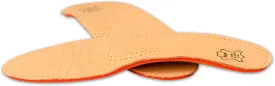 Orthotic Orthopedic Shoe Insoles Inserts with Arch Support Made of Premium Leather and Memory Foam, Kaps Relax Shock Absorber Pecari (39 EUR / 8 US/Women)