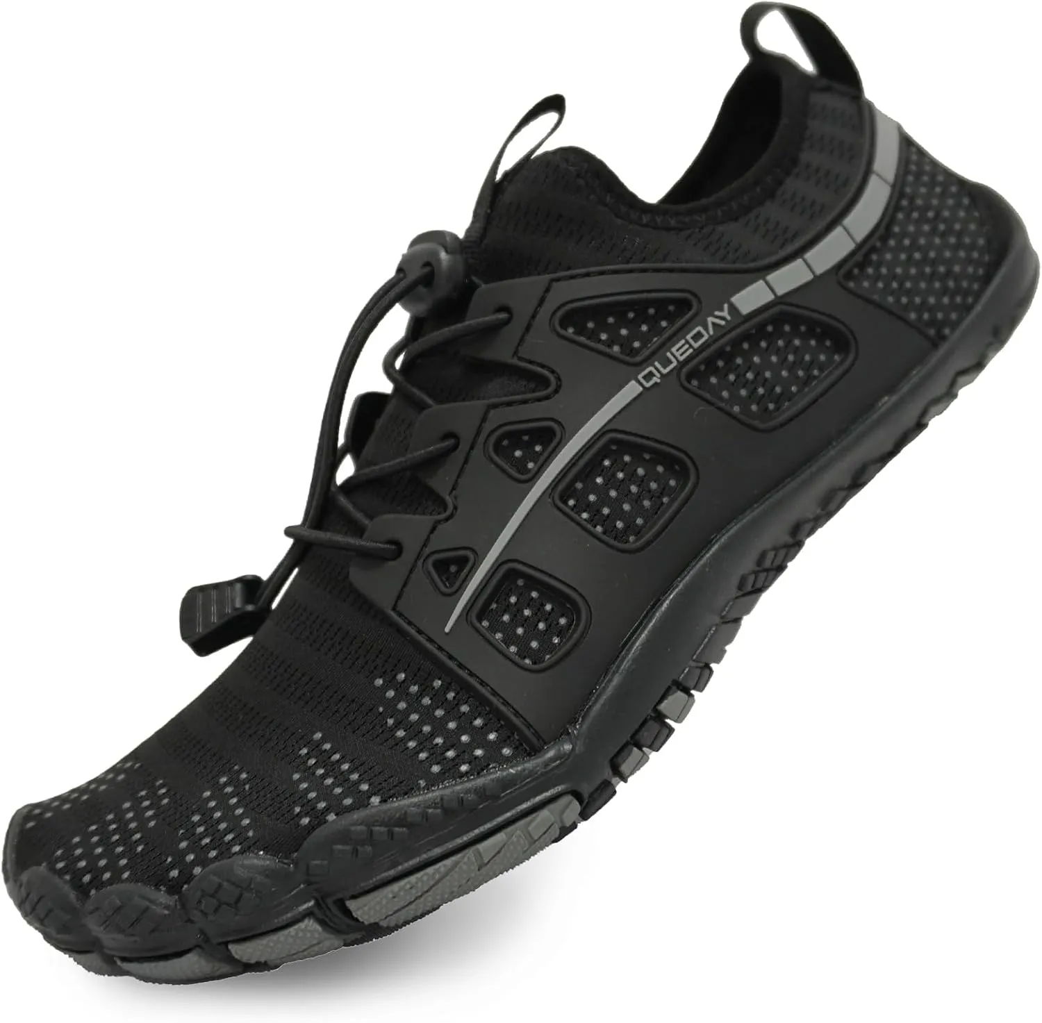 Queday Water Shoes for Women Men Quick Dry Barefoot Shoes Athletic Lightweight Sports Aqua Socks Outdoor Swim Fishing Hiking Diving Surf Walking Kayaking