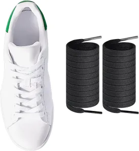 ShoeLaces for Adidas Stan Smith, Flat Shoe Laces Replacement Laces for Sneaker Shoes