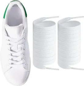 ShoeLaces for Adidas Stan Smith, Flat Shoe Laces Replacement Laces for Sneaker Shoes