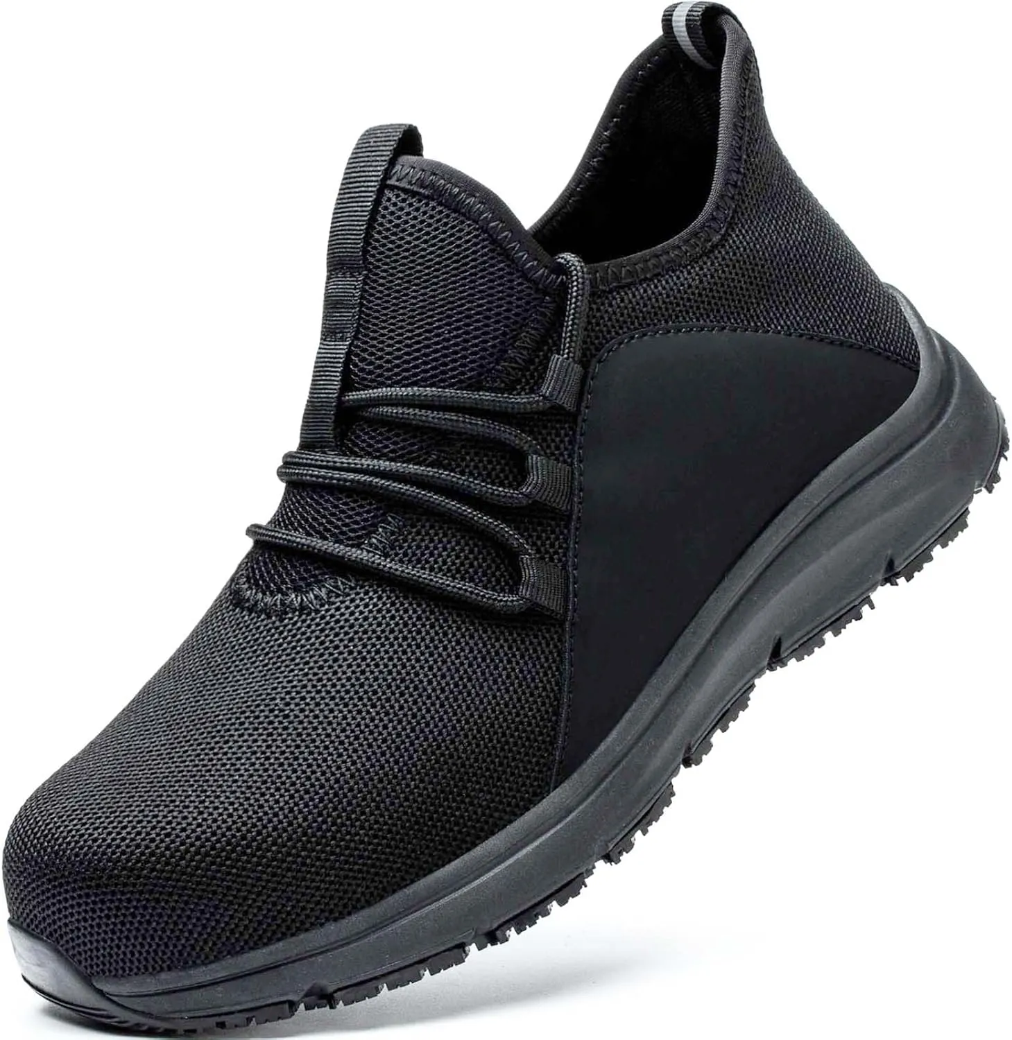 Steel Toe Non Slip Work Shoes for Men WomenWaterproof Lightweight Safety Sneakers