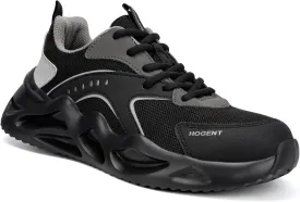 Steel Toe Shoes for Men Women Safety Work Sneakers Indestructible Comfortable Lightweight Breathable Construction Sneakers Anti Smashing Puncture Proof Air Cushion