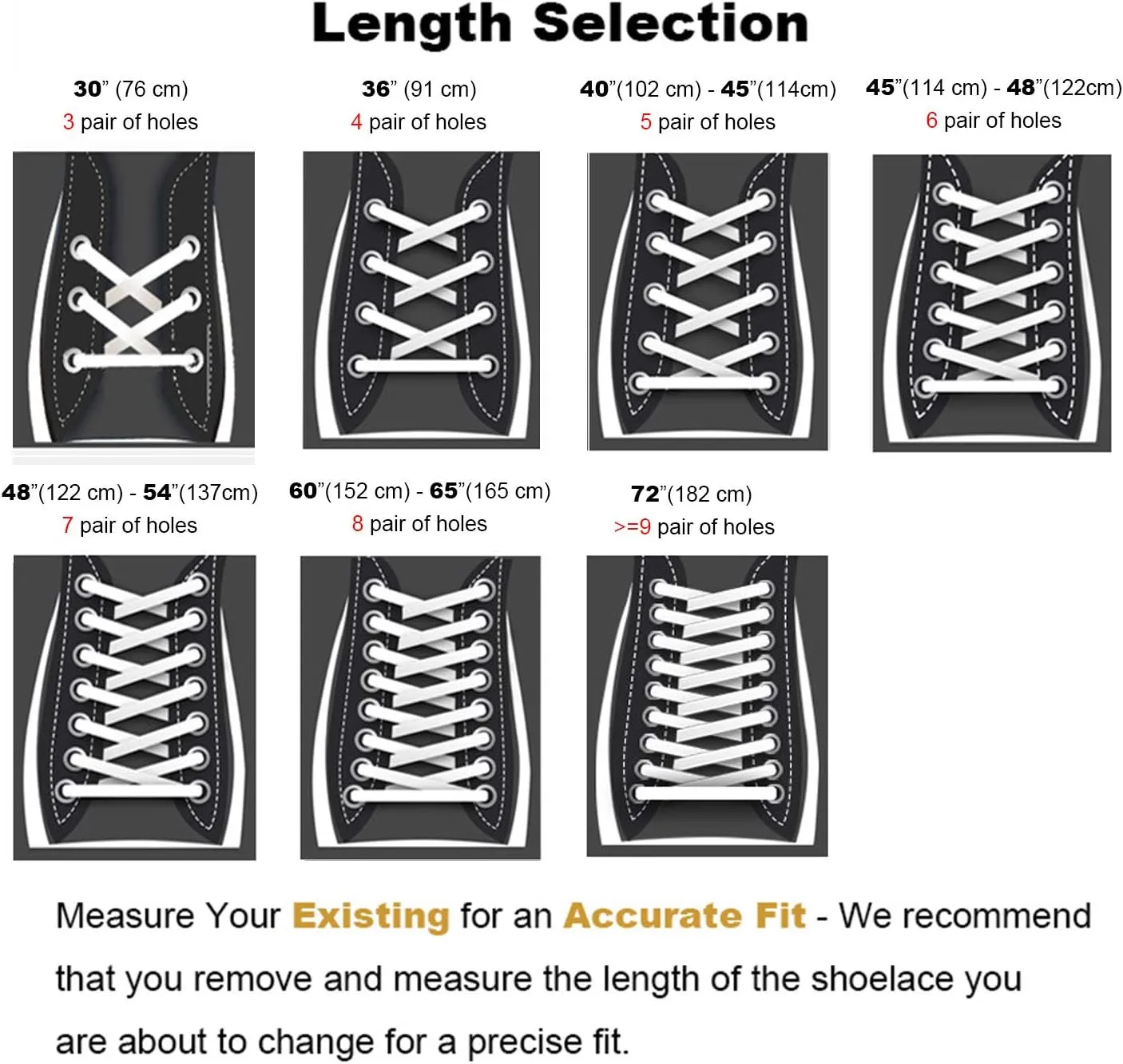 Stepace [2 Pairs Flat Shoe Laces for Sneakers 30"-72" Length 26 Color Shoelaces