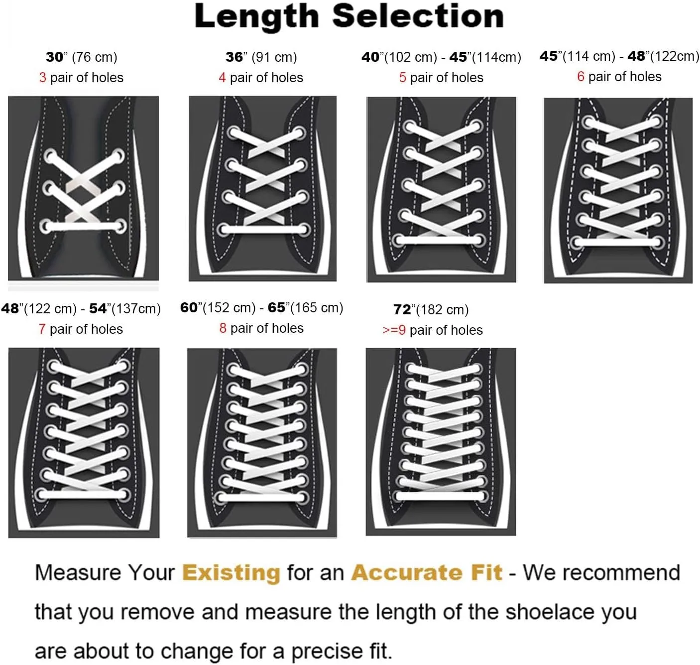 Stepace [2 Pairs Flat Shoe Laces for Sneakers 30"-72" Length 26 Color Shoelaces