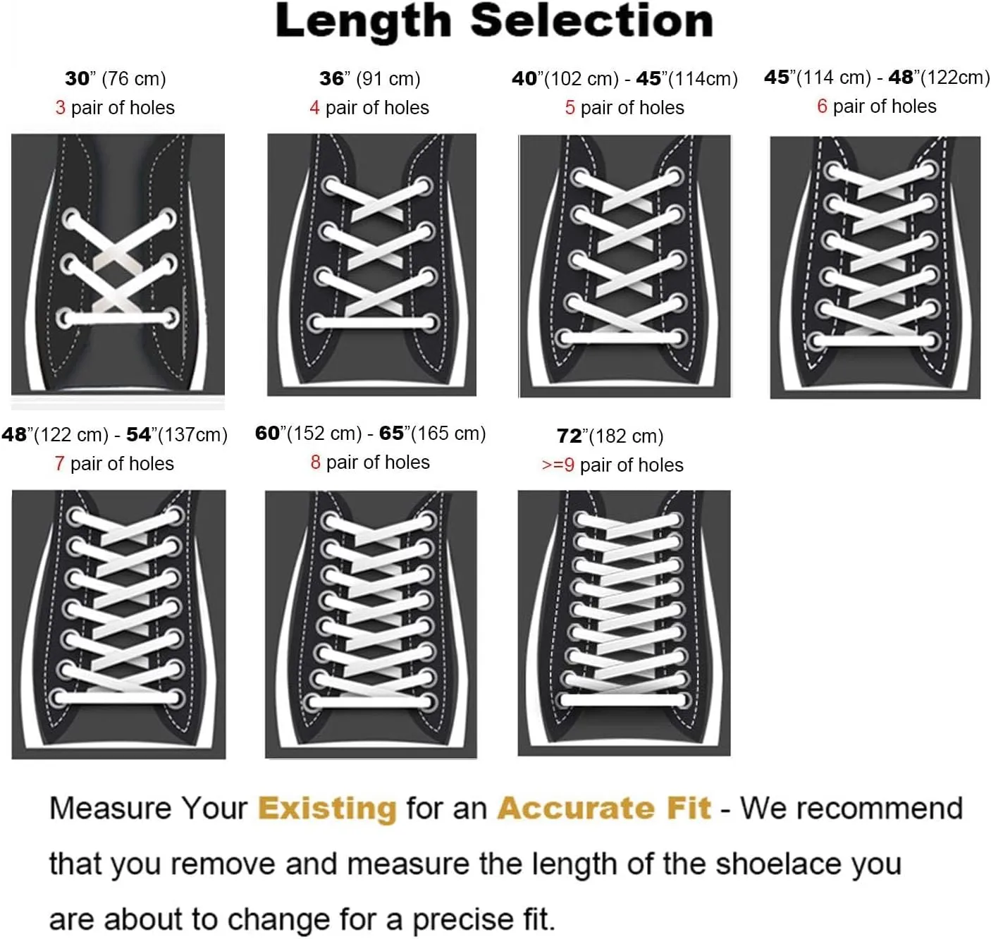 Stepace [2 Pairs Flat Shoe Laces for Sneakers 30"-72" Length 26 Color Shoelaces