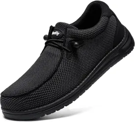 Tinefiy Steel Toe Shoes for Women Lightweight Safety Shoes Air Cushion Comfortable Slip Resistant Indestructible Womens Puncture Proof Work Shoe
