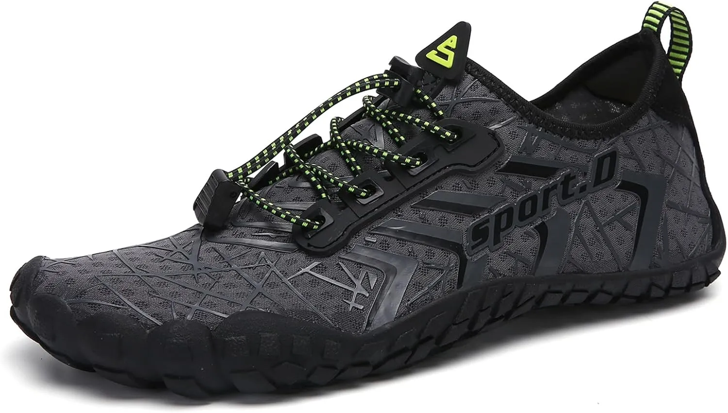 UBFEN Water Shoes Aqua Swim Shoes Mens Womens Beach Sports Quick Dry Barefoot for Boating Fishing Diving Surfing