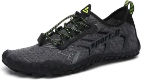 UBFEN Water Shoes Aqua Swim Shoes Mens Womens Beach Sports Quick Dry Barefoot for Boating Fishing Diving Surfing