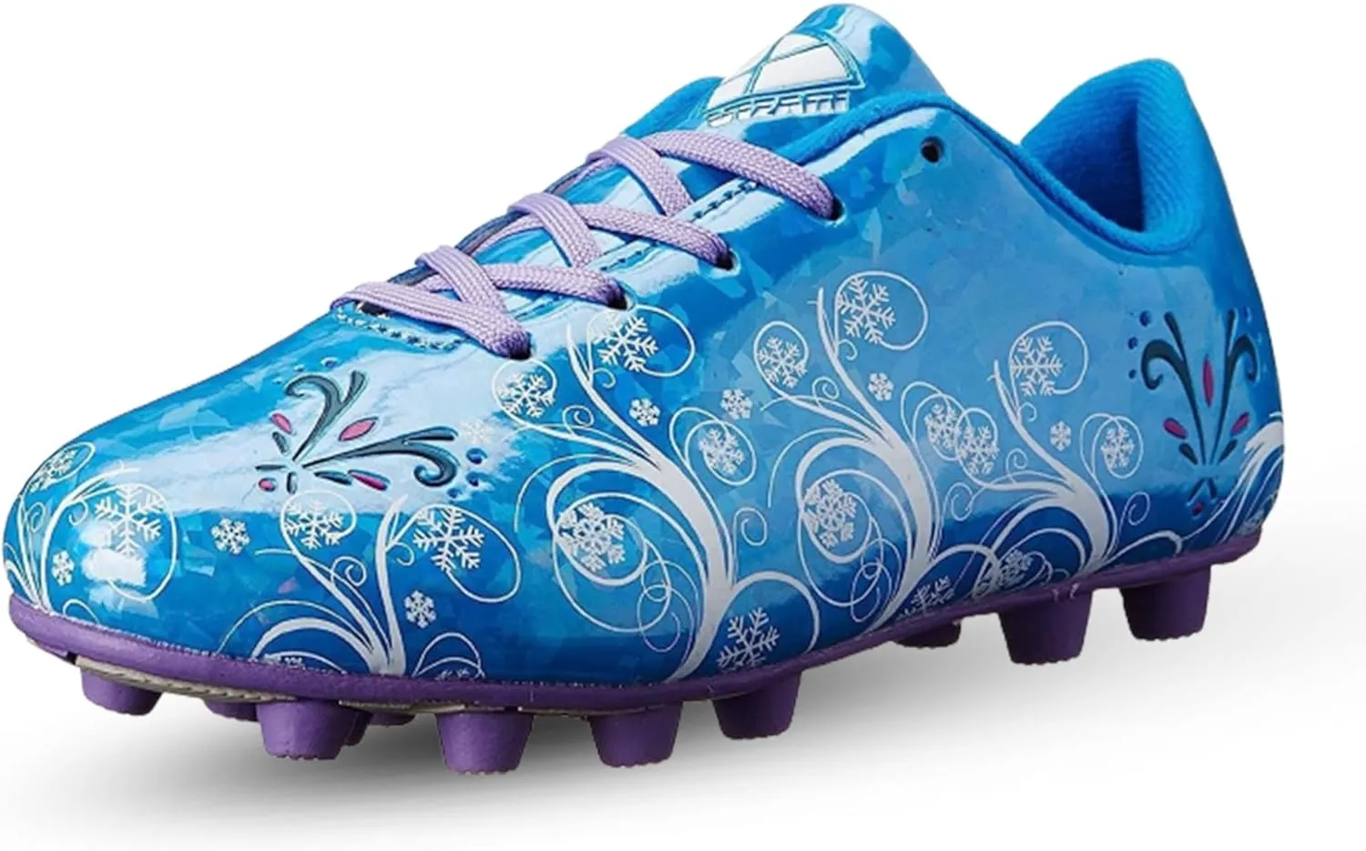 Vizari Frost Firm Ground Soccer Shoes for Youth | Graphic Football Shoes for Kids with Comfort & Padded Linings | Durable Cleats for Boys & Girls Perfect for Outdoor Play