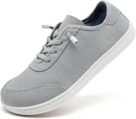 Women's Barefoot Shoes Wide Toe Box Walking Running Shoes Zero Drop Sole Minimalist Wide-Fit Shoes Breathable Lightweight Fashion Tennis Sneakers for Gym Sport