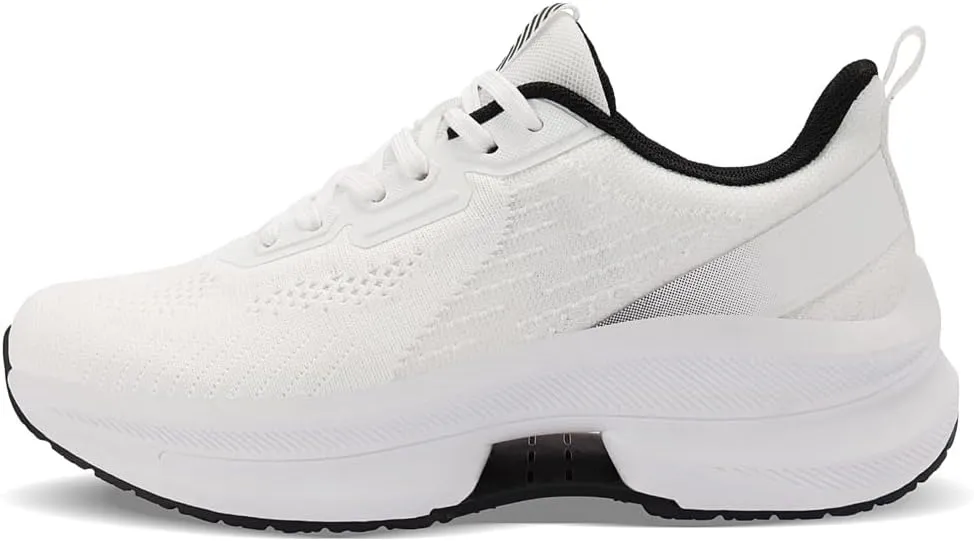 WONESION Women's Non Slip Walking Running Shoes Lightweight Athletic Tennis Sport Fashion Sneakers for Gym Work Nursing