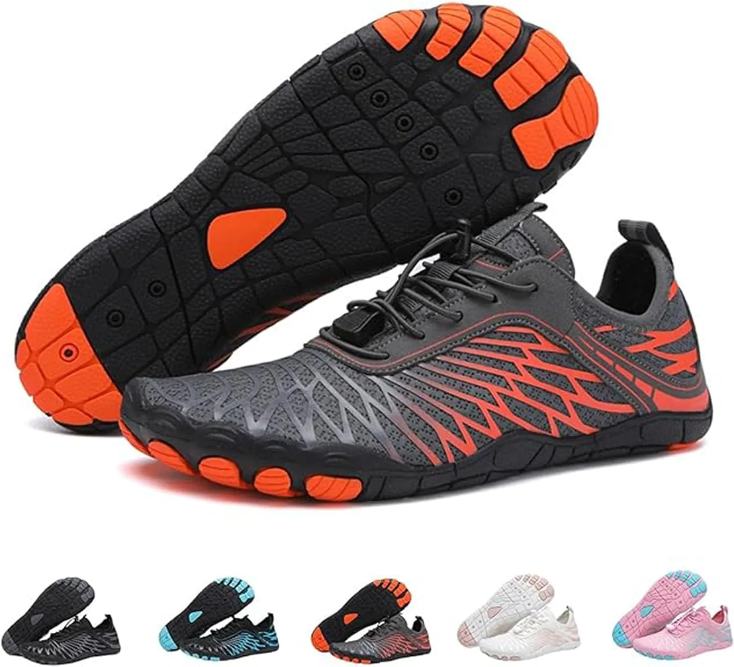Zureto Grounded Footwear for Women Men Neuropathy, Hike Footwear Barefoot Womens Mens